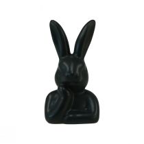 Product Rabbit thinking small rabbit bust black 6×4×10.5cm 3pcs