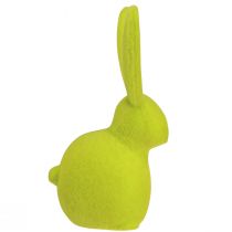 Product Small Sitting Easter Bunnies, Colorfully Flocked, 13cm, 8 Pieces