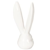 Product Decorative figurine of a rabbit's head for stylish Easter decoration in modern living areas, 22cm