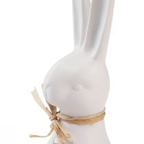Product Rabbit head decoration Easter bunny white rabbit ceramic 17cm