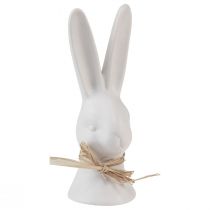 Product Rabbit head decoration Easter bunny white rabbit ceramic 17cm