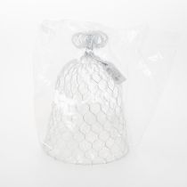 Product Vintage wire bell for rustic country-style table decorations, 23cm