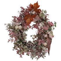 Product Door wreath eucalyptus eucalyptus wreath artificial autumn Ø35cm