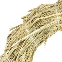 Product Hay wreaths natural decoration 21-22cm set of 5 DIY wreath
