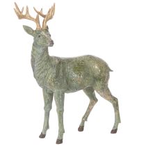 Product Deer figurine, decorative, standing, detailed, 43cm