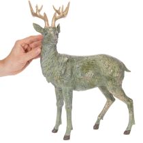 Product Deer figurine, decorative, standing, detailed, 43cm