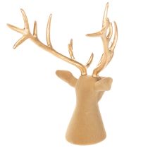 Product Decorative stag head sculpture with large antlers, 52cm