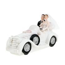 Wedding figure bridal couple in convertible 15cm