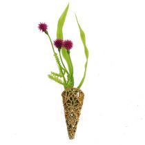 Product Wedding pin with magnet gold 4.5cm