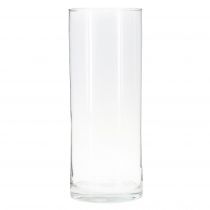 Product Tall Glass Vase Glass Cylinder Flower Vase Clear Ø12cm H30cm