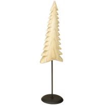 Product Wooden Christmas Tree Centrepiece Wood Natural H41cm