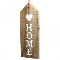 House to hang, wooden decoration &quot;Home&quot;, decorative pendant Shabby Chic H28cm