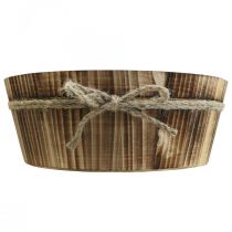 Product Wooden deco bowl natural wood Rustic decoration Ø28cm H10cm