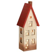 Product Wooden house LED light house For battery 8.5×6.5×22cm