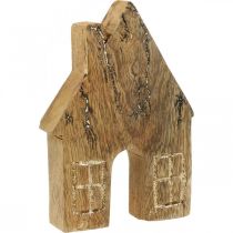 Wooden house decoration Christmas house wooden house decoration wooden stand H15cm