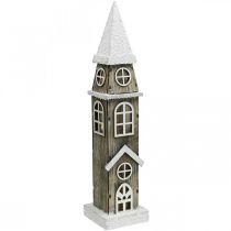 Product Light house tower made of wood Steeple Christmas Church H45cm