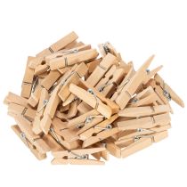 Product Wooden clip mini clothespin decorative clip 3.5cm 50 pcs