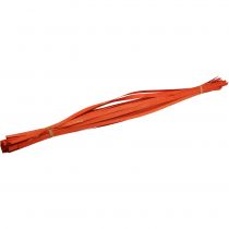 Wooden strips for braiding orange 95cm - 100cm 50p
