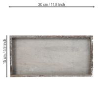 Product Rectangular tray, ideal for kitchens and living rooms, 30cm, 4 pieces