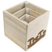 Product Plant cubes, flower box, autumn decoration with patina 20/16/12cm set of 3