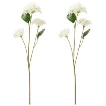 Product Artificial hydrangea flower for elegant, modern interior design, 80cm, 2 pieces