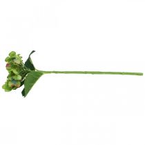 Product Artificial hydrangea, flower decoration, silk flower green L44cm