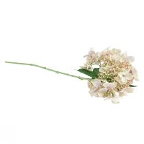Product Hydrangea artificial cream garden flower with buds 52cm