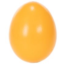 Product Real Blown Orange Easter Eggs for DIY Crafting and Seasonal Home Decoration, 5cm, Set of 10