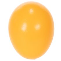Product Real Blown Orange Easter Eggs for DIY Crafting and Seasonal Home Decoration, 5cm, Set of 10
