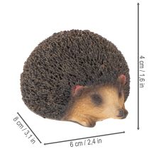 Product Hedgehog Decorative Figurine, Small Table Decoration for Autumn, 8cm
