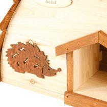 Product Hedgehog House Hedgehog Hotel Fir Wood Feeding Station Wood 34×18×24cm