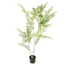 Product Artificial plant in a pot, 130 cm tall, green, decorative