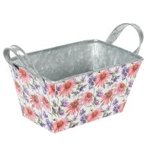 Product Jardiniere Spring Flower Box Metal Decoration 20×12.5×10cm