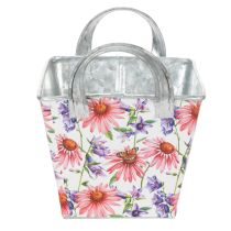 Product Jardiniere Spring Flower Box Metal Decoration 20×12.5×10cm