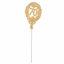 Product Anniversary number 70, 12cm, 10 pieces