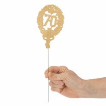 Product Anniversary number 70, 12cm, 10 pieces