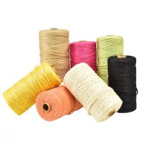 Product Jute ribbon jute cord ribbon jute decorative ribbon Ø3mm 200m