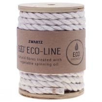 Product Jute ribbon jute cord cord jute decoration cream white Ø7mm 5m