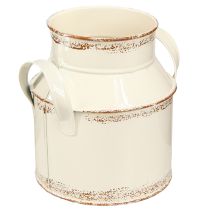 Product Metal decorative jug “Original 1982” Cream Rust H16cm 2pcs
