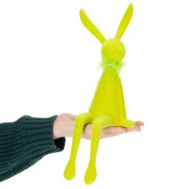 Product Easter bunny shelf sitter decorative figure for festive spring decorations in the house 36cm 2pcs