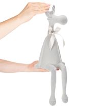 Product Christmas figurine reindeer with long legs, shelf sitter, 54cm