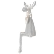 Product Christmas figurine reindeer with long legs, shelf sitter, 54cm