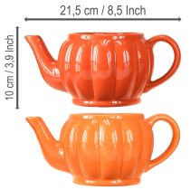 Product Ceramic planter teapot orange assorted 21.5×13×10cm 2 pcs