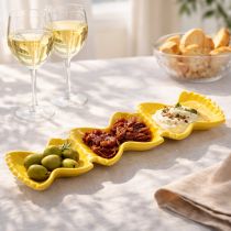 Product Ceramic pasta dipping bowl. Perfect serving solution for creative table settings and celebrations. 31cm