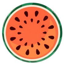 Product Fruit Coaster Set, Fruit Design, Table Decoration, Kitchen &amp; Living Room, 10cm, 6 Pieces