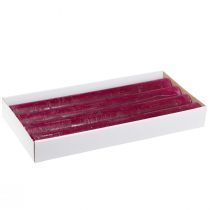 Product Candles Solid Colored Berry Taper Candles 34x300mm 4 Pcs