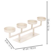 Product Modern candlestick with four candle plates, 47cm