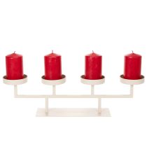 Product Modern candlestick with four candle plates, 47cm