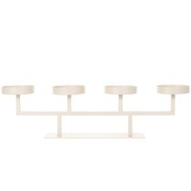 Product Modern candlestick with four candle plates, 47cm