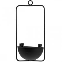 Product Hanging candle holder Black tree candle holder H30.5cm